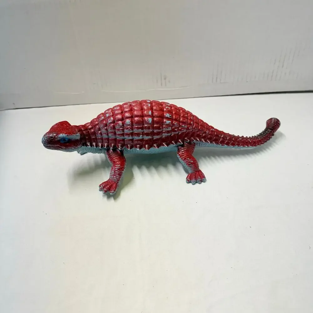 Vintage Ankylosaurus Figure Dinosaur Toy 1986 rare 1034940